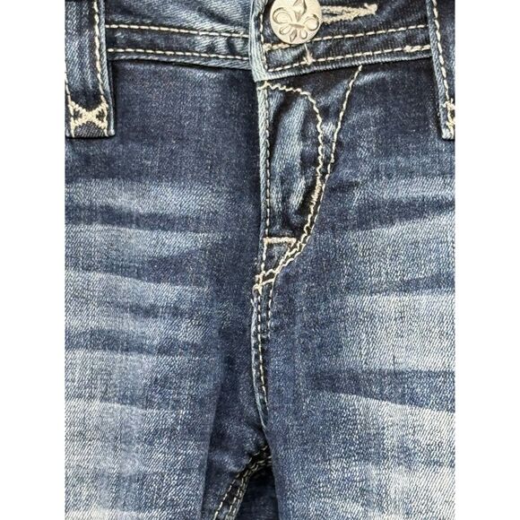 Rock Revival Jeans Embellished EUC BLING BUCKLE - Picture 2 of 11